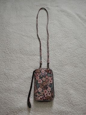 Sonoma Floral Crossbody/Wristlet Wallet